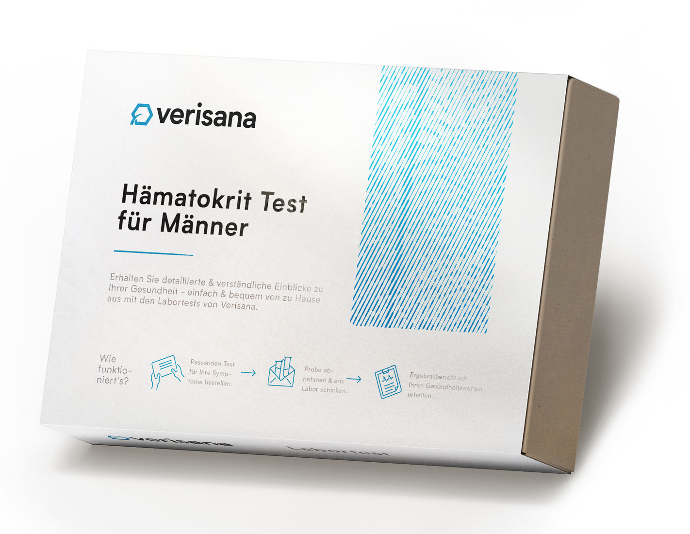 Hämatokrit-Test-Mann